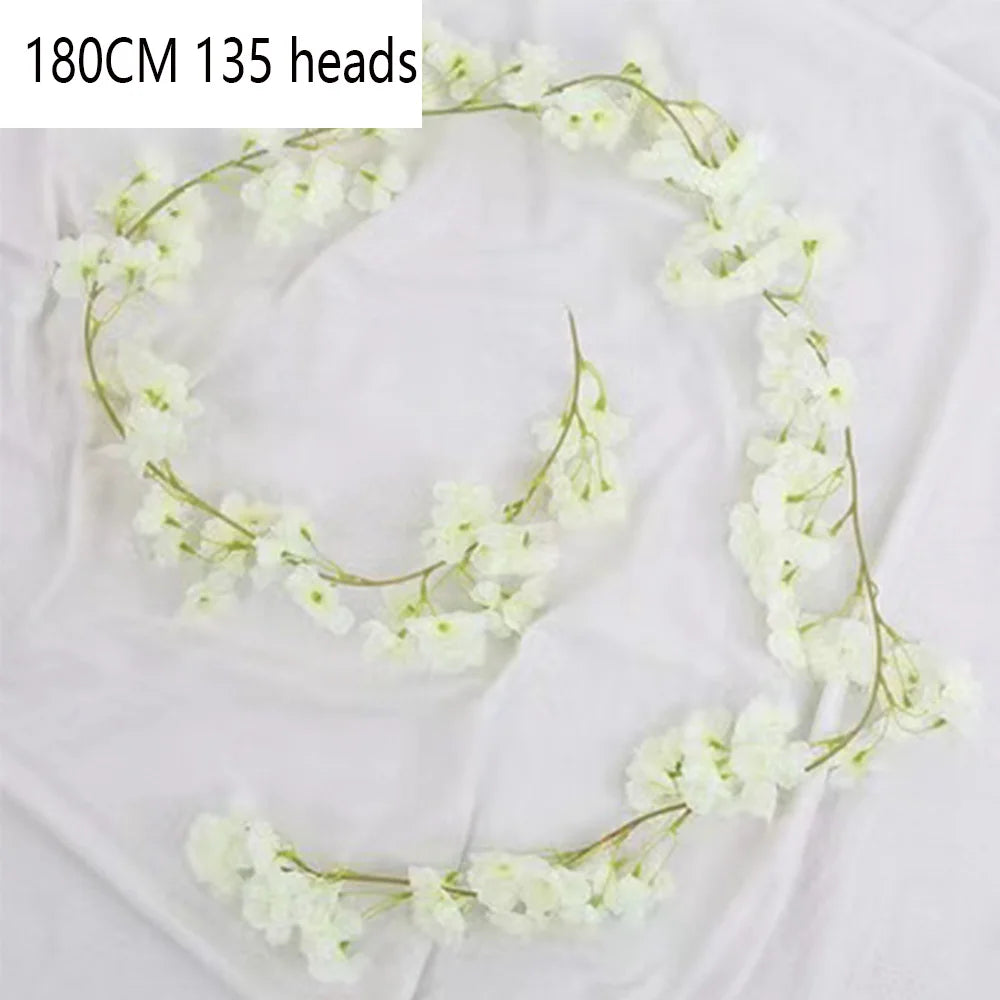 ๐ธ Artificial Cherry Blossom Flower Vine