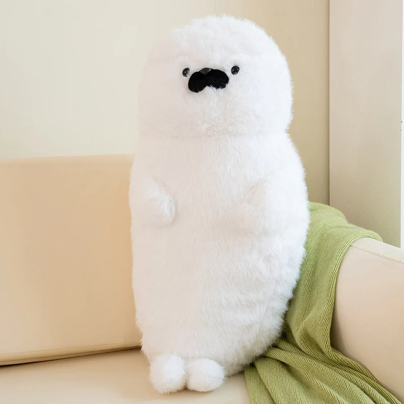 🦦 Fluffy Otter Plush Pillow