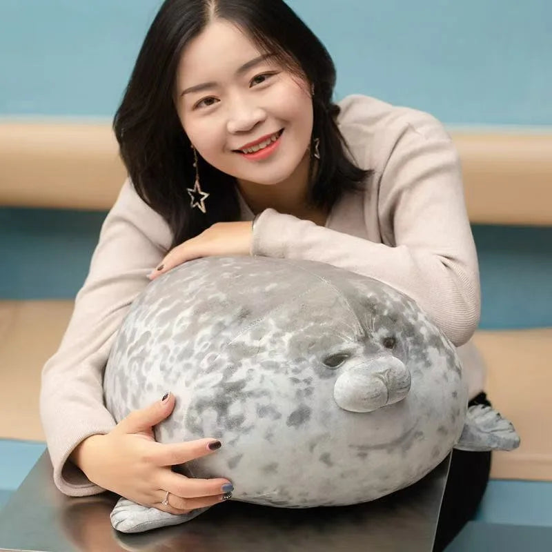 🦭 Chubby Seal Plush Pillow