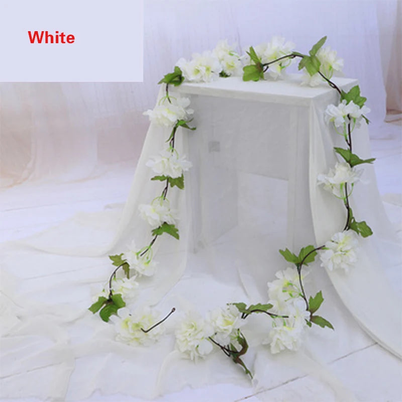 ๐ธ Artificial Cherry Blossom Flower Vine