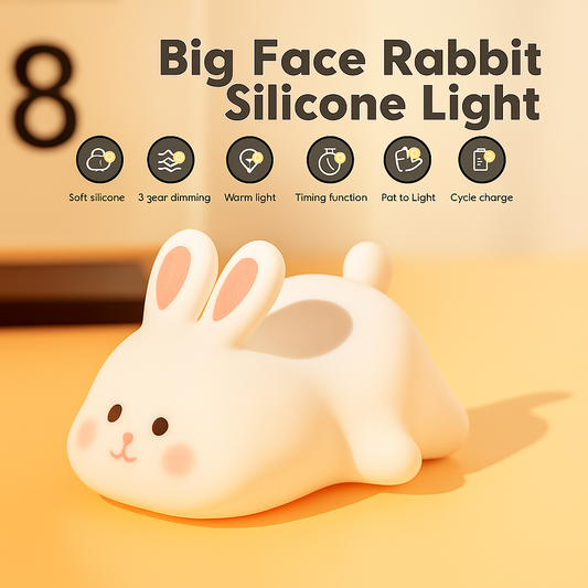 🐰 Silicone Rabbit Night Light⚡ (20% OFF)