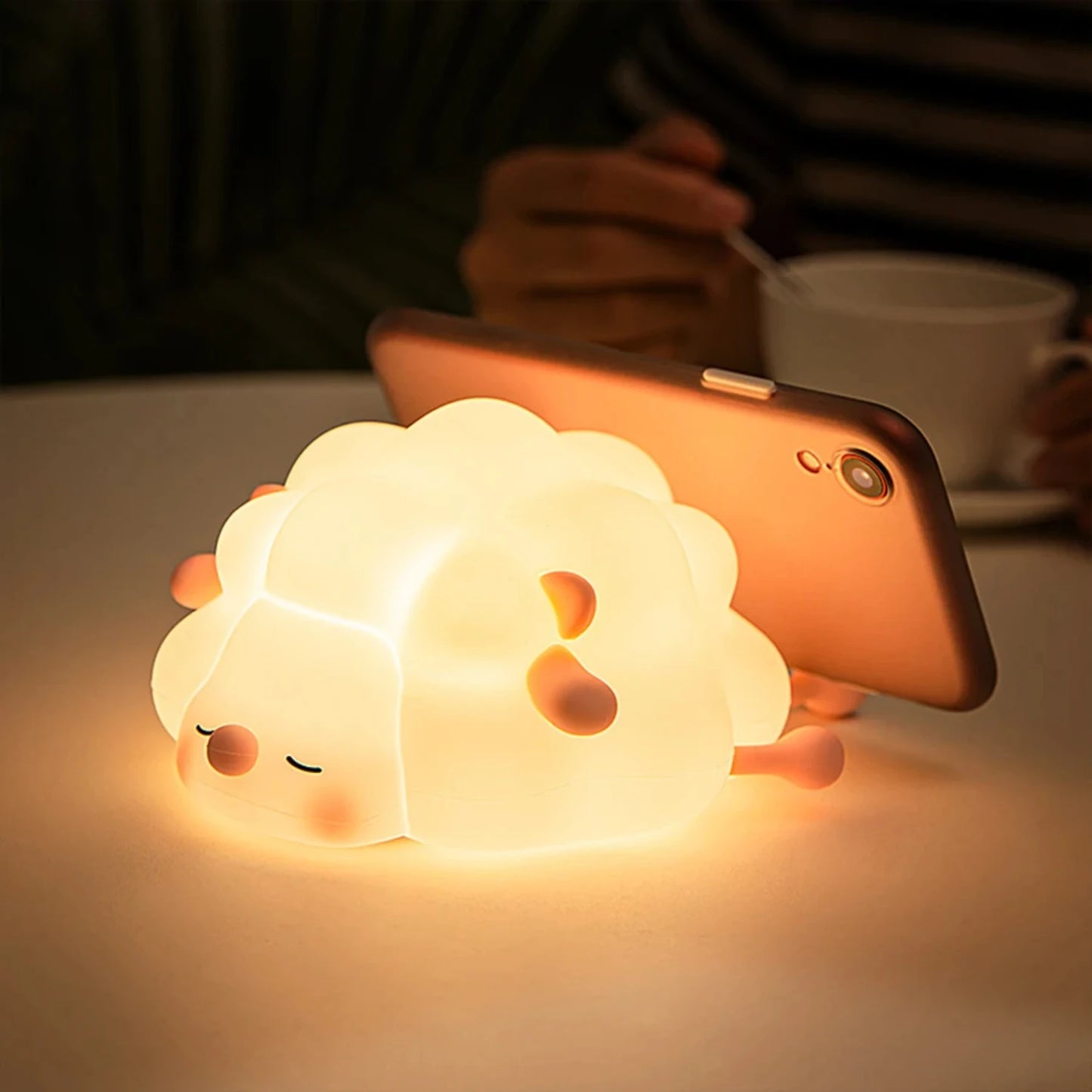 🐑🐼 Dreamy Sheep & Panda Silicone Night Light💤 (20% OFF)