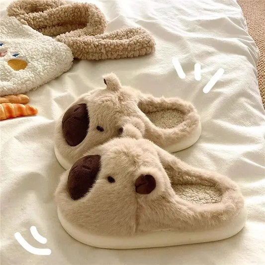 🐾 CozyCartoon™ Women’s Winter Warm Plush Slippers