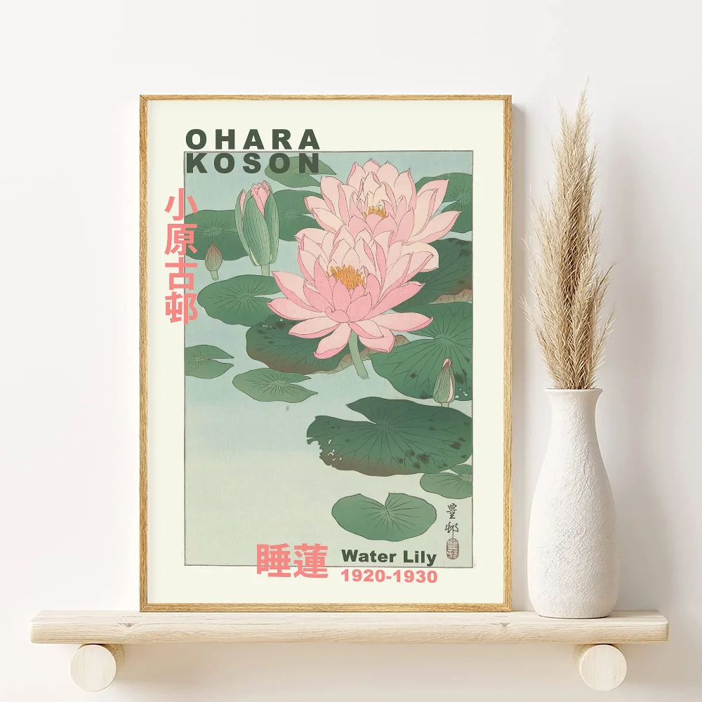 🖼️ Frameless Landscape Canvas Print – Japanese H-Hokusai Style