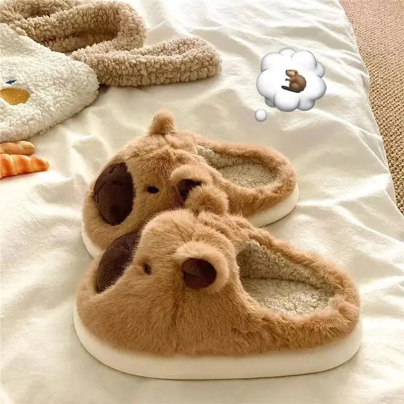 🐾 CozyCartoon™ Women’s Winter Warm Plush Slippers
