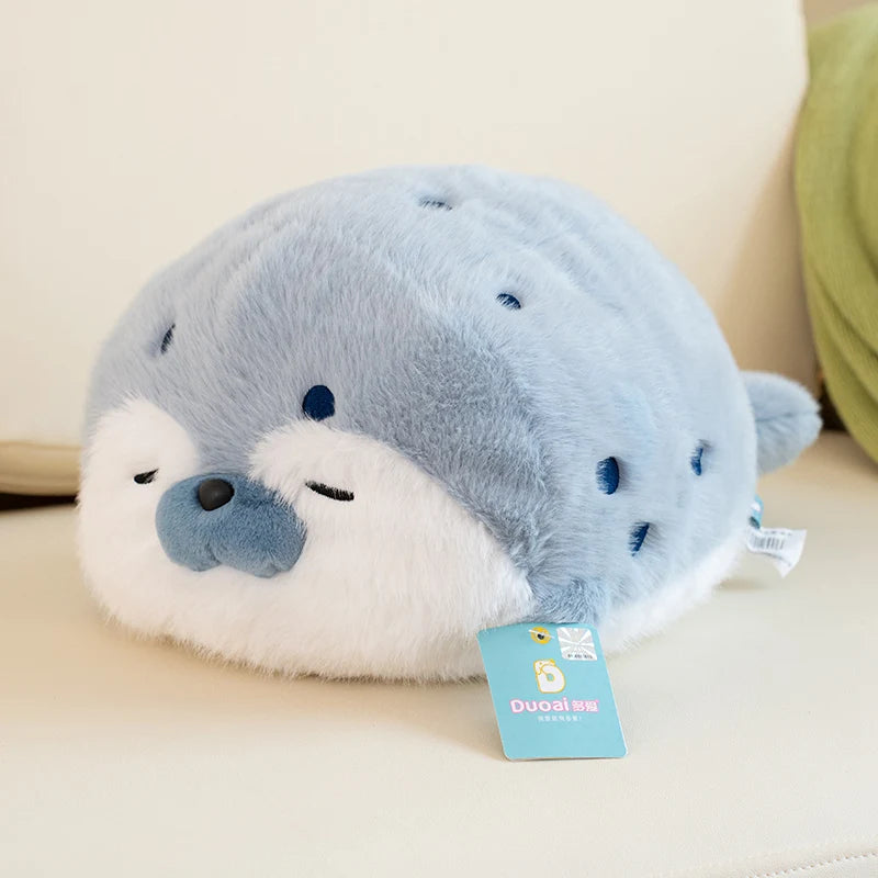 🦦 Fluffy Otter Plush Pillow