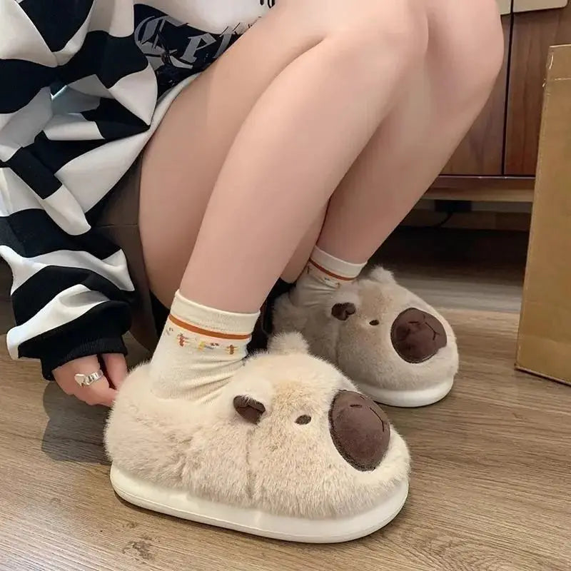 🐾 CozyCartoon™ Women’s Winter Warm Plush Slippers